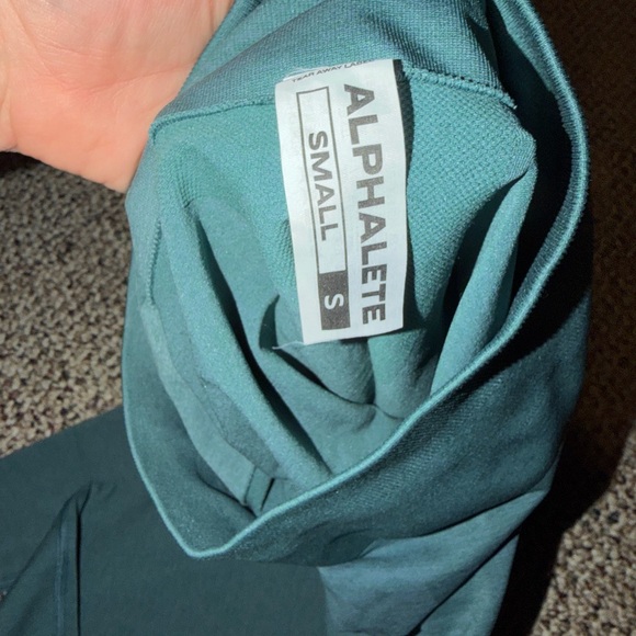 Alphalete Teal Women's Leggings - Picture 3 of 3